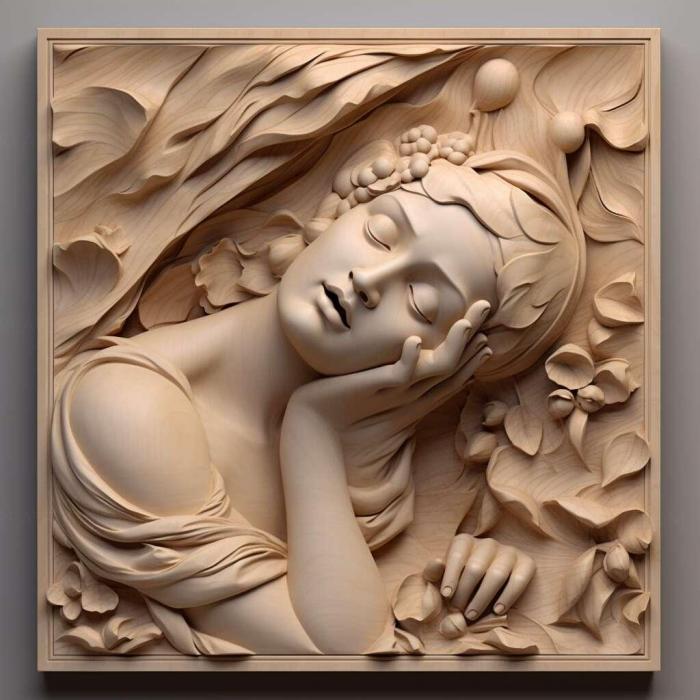 نموذج ثلاثي الأبعاد لآلة CNC 3D Art 